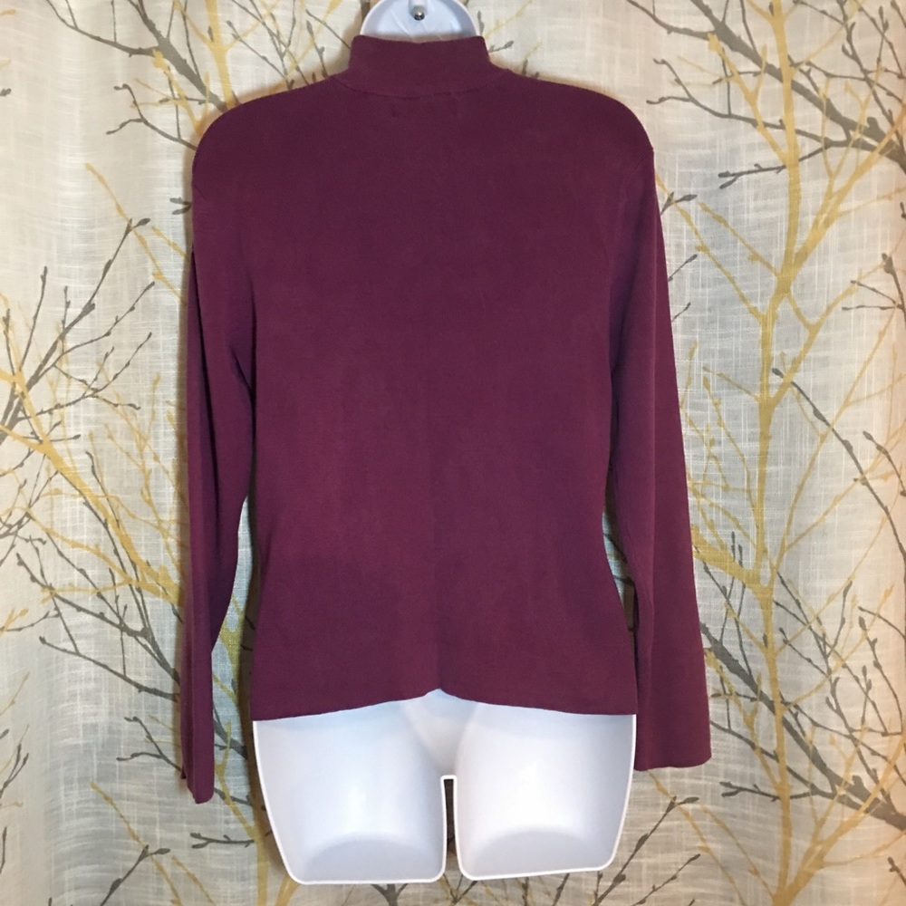 Coldwater Creek Mock Turtleneck Sweater - Picture 4 of 5